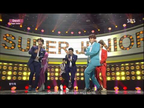 슈퍼주니어 데빌안무 애드립ㅋㅋㅋㅋㅋㅋㅋㅋ(안무 애드립하는 슈주)