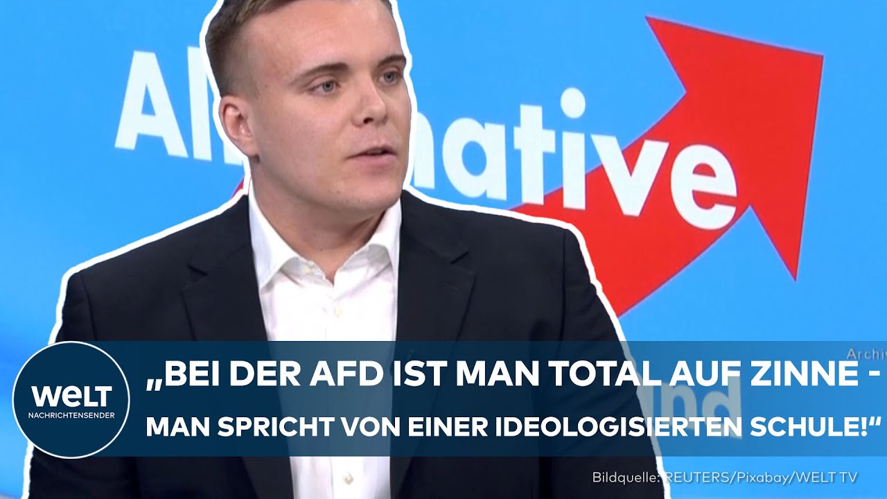 AFD-PRAKTIKUM UNTERSAGT: "Schulleiter hat gesagt, 'du gerätst in die Fänge von Rechtsextremisten!'"