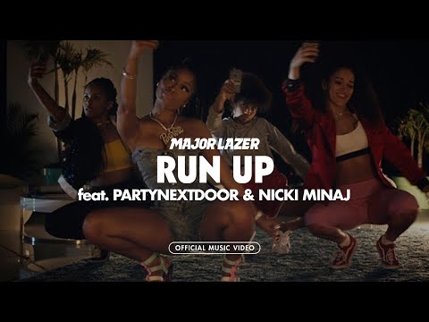 Major Lazer - Run Up (feat. PARTYNEXTDOOR & Nicki Minaj) (Official Music Video)