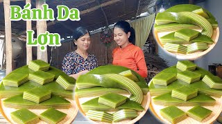 Cách pha bột làm Bánh Dạ Lợn nhiều lớp dẻo dai dễ làm nhất