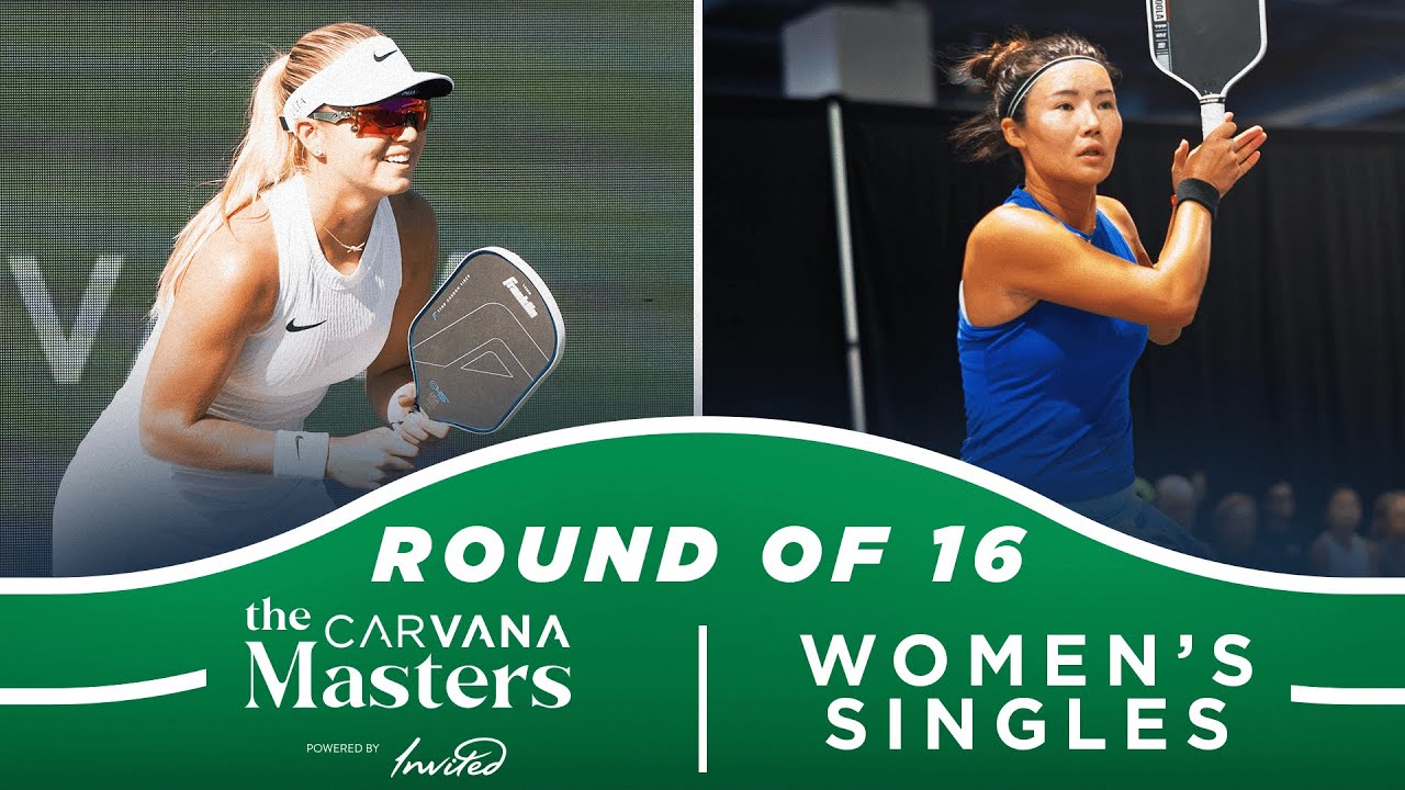Anna Leigh Waters vs Lingwei Kong at the The Carvana Masters