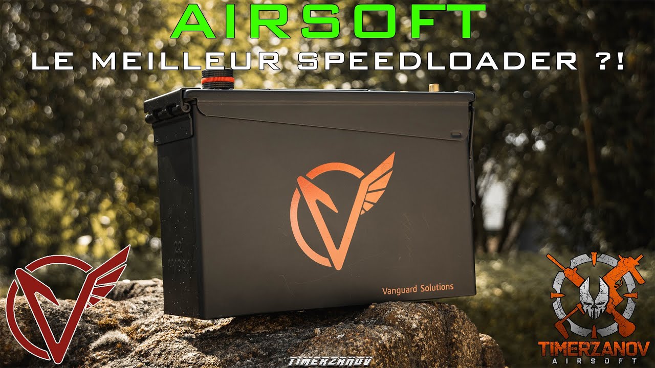 AIRSOFT - LE MEILLEUR SPEEDLOADER POUR AIRSOFT ?! (Speedloader Black Pro) [TEAM VANGUARD] [FR & ENG]