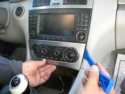 Mercedes cd player removal #2