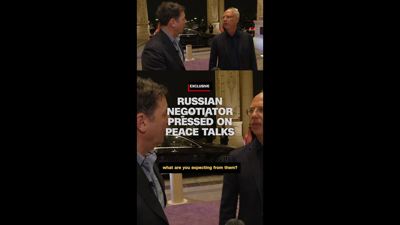 Russian negotiator says peace talks ‘not at all’ about lifting US sanctions