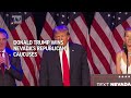 Trump claims victory in Nevadas Republican presidential caucuses  - 01:38 min - News - Video