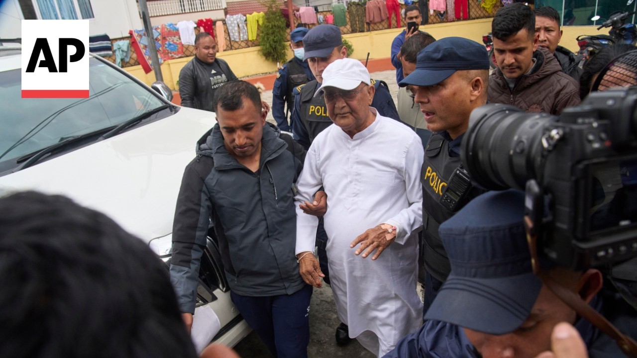 Nepal police arrest former PM and former home minister over September protest deaths