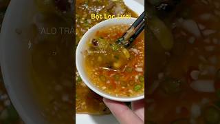 Làm bánh bột lọc kiểu lười ngon mà nhanh #alotravinh #bọtloc
