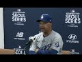 LIVE: LA Dodgers and San Diego Padres hold news conference after MLB opener  - 09:18 min - News - Video