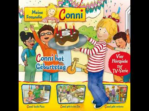04: Conni hat Geburtstag / Conni backt Pizza / Conni geht in den Zoo / Conni geht verloren (Vier