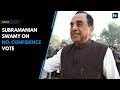 Watch: Subramanian Swamy on no-confidence vote