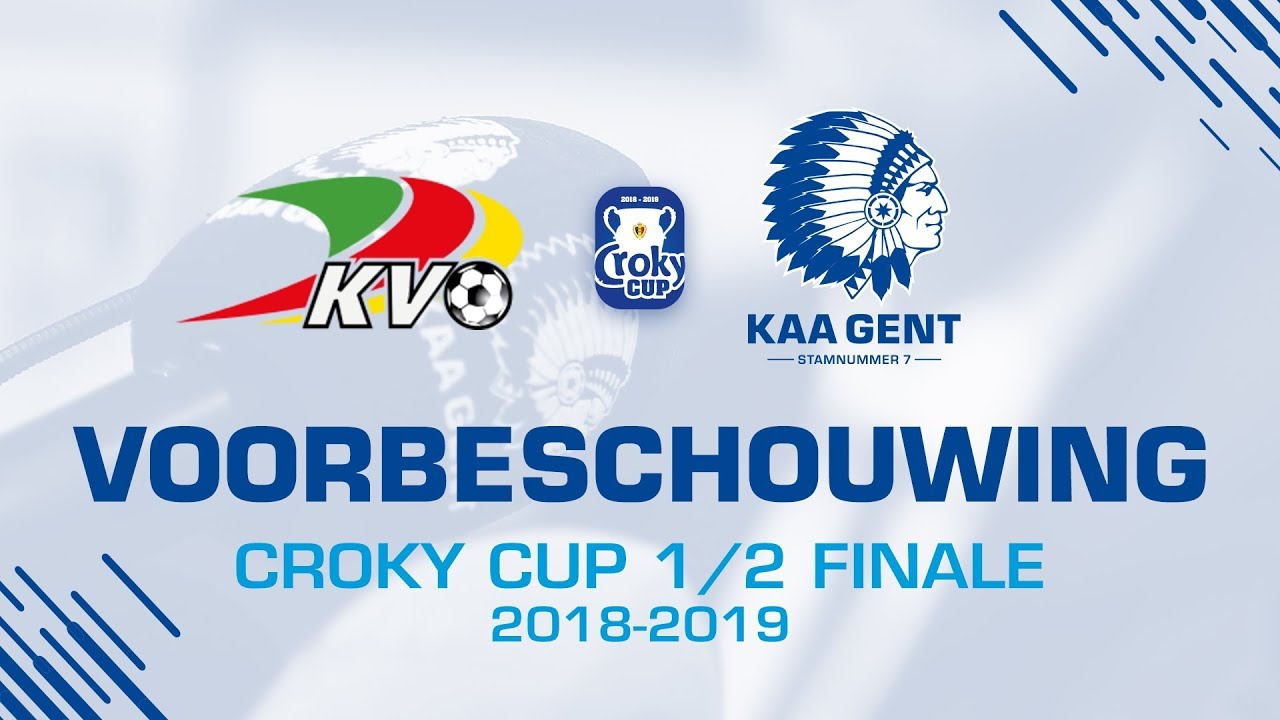 Voorbeschouwing KV Oostende - KAA Gent (Croky Cup)