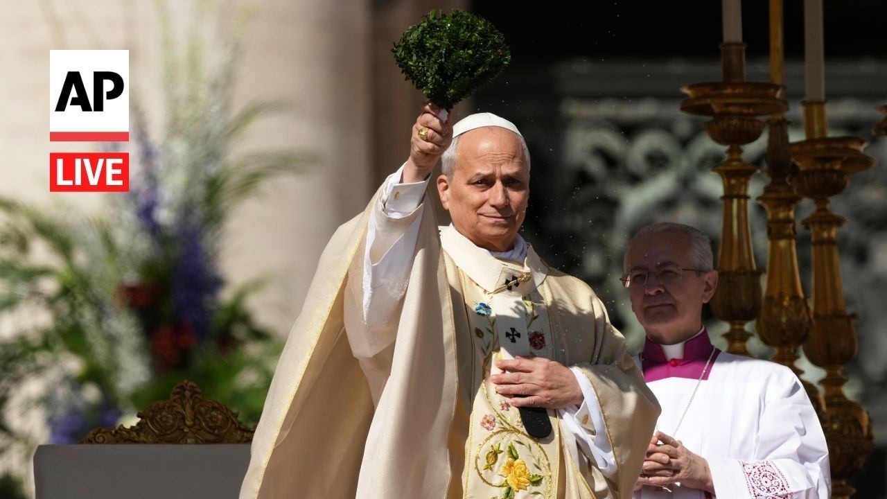 LIVE: Pope Leo XIV leads Easter Sunday Mass at the Vatican