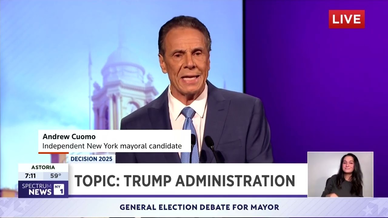 Last NY mayoral debate puts candidates on the spot over Trump | REUTERS