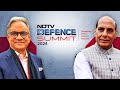 NDTV Defence Summit 2024 - Unleashing Indias Defence Potential | Rajnath Singh | Gen Manoj Pande
