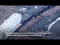 Hundreds of gallons of diesel fuel leak after Colorado train derailment  - 00:43 min - News - Video