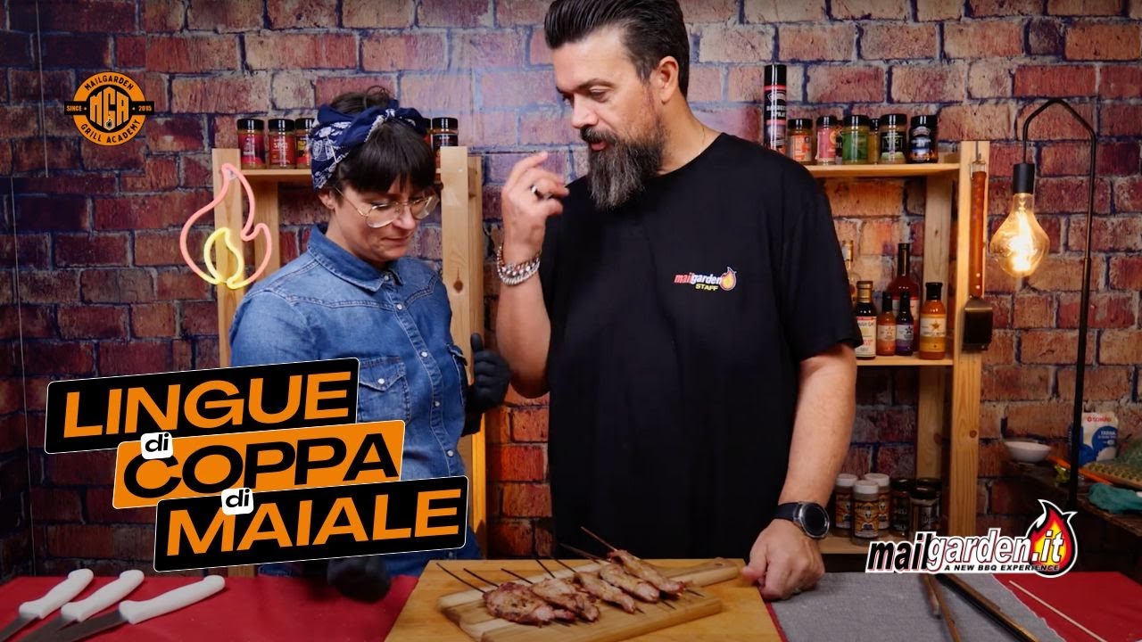 Nuova video ricetta: lingue di coppa di maiale in cottura diretta