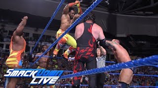 Team Hell No & The New Day vs. The Bludgeon Brothers & SAnitY: SmackDown LIVE, July 10, 2018