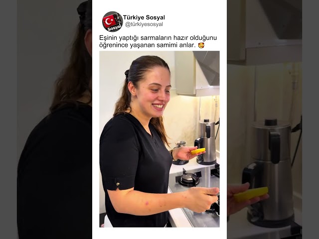 Eşinin Sarmaları Satın Aldığını Öğrenince🥰