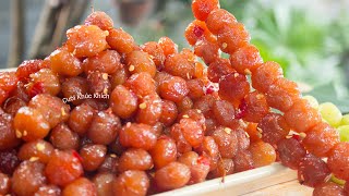CÁCH LÀM MỨT CHÙM RUỘT CHUA CAY DẺO NGON CHO NGÀY TẾT - CKK