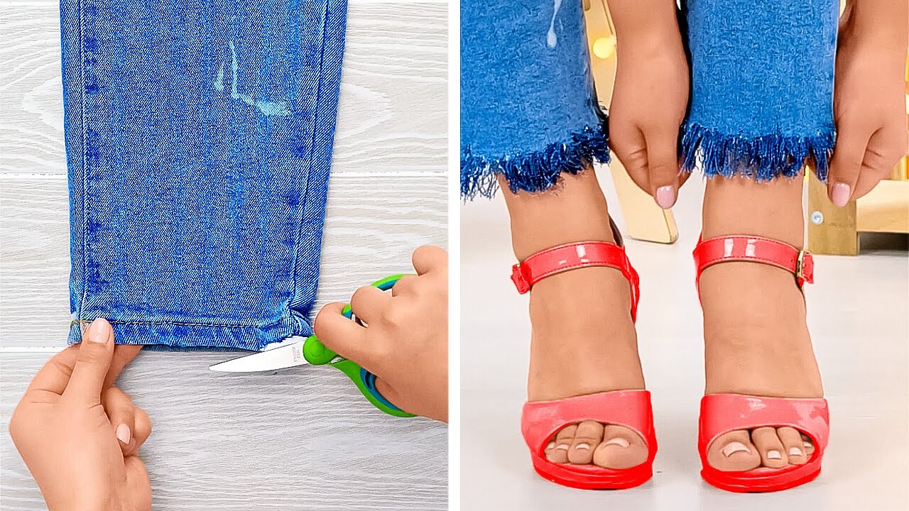 Grandma’s Genius Sewing Hacks to Transform Your Boring Jeans! 👖✨