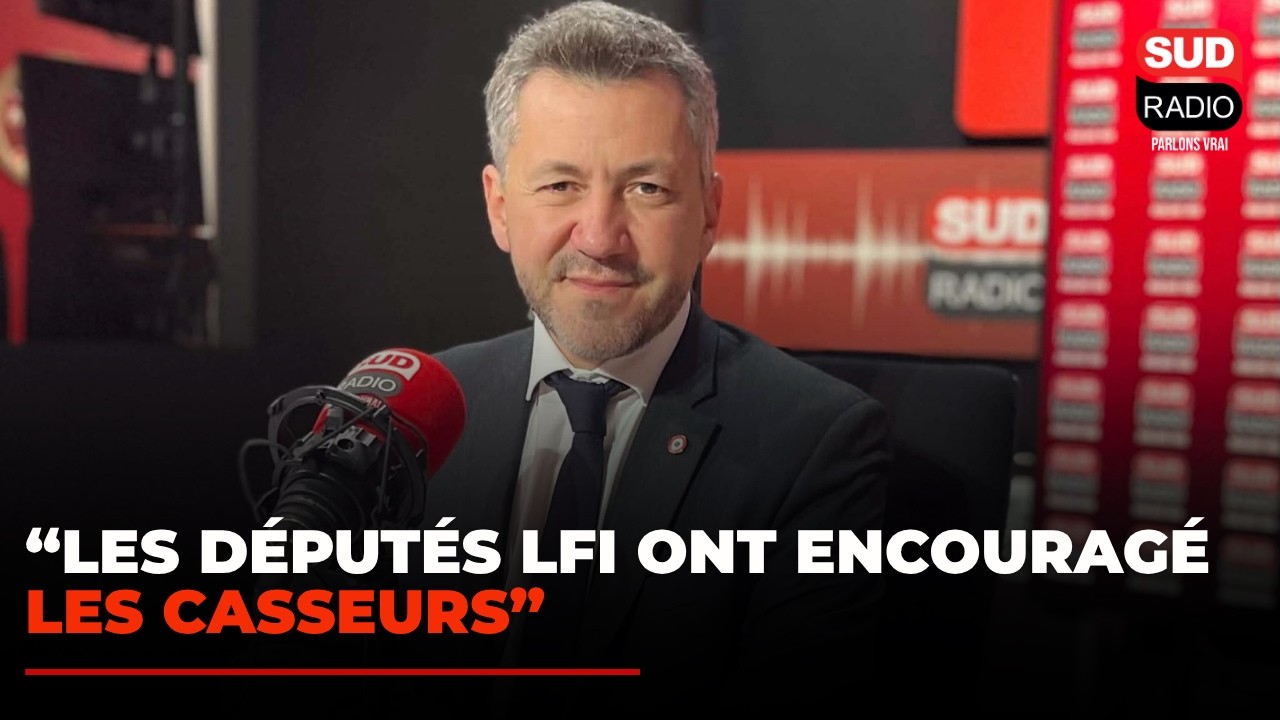 Franck Allisio : "Il y a une connexion évidente entre LFI et les casseurs !"