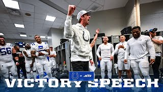 Victory Speech | Week 11 vs Jets