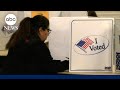 Voters come out in key races across the US for Election Day