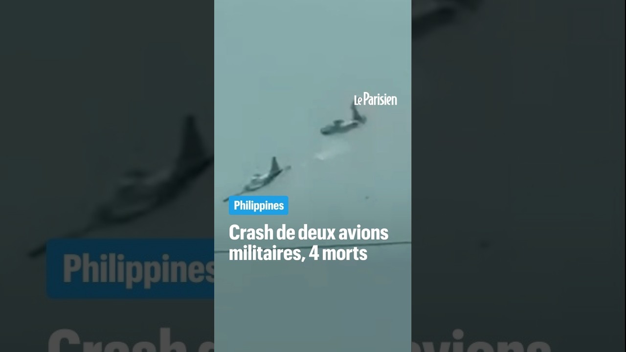 Collision entre deux avions militaires, 4 pilotes tués
