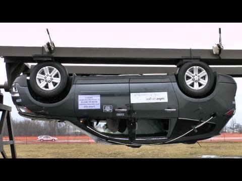 วิดีโอ Crash Test Chevrolet Traverse ตั้งแต่ปี 2008