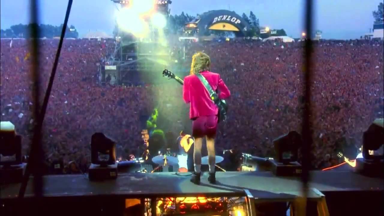 Acdc Thunderstruck Monsters Of Rock 1991 Donington Park Hd Youtube 