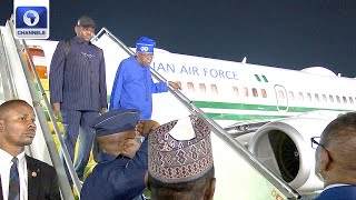 Tinubu Arrives Addis Ababa For 37th AU Summit