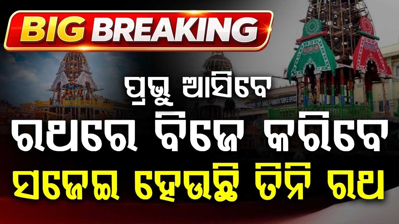 ସଜେଇ ହେଉଛି ତିନି ରଥ... | Rath Yatra Update | Chariot Construction Reaches Final Stages | Argus News