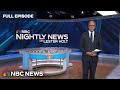 Nightly News Full Broadcast - April 30