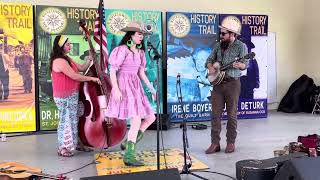 Martha Spencer Flatfoot Dancing at the Kutztown Folk Festival