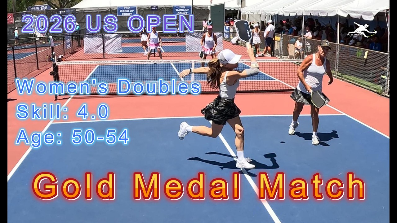 MXD Doubles Skill: 4.0, Age: 50-54 Gold Medal Pickleball Match - US Open 2026