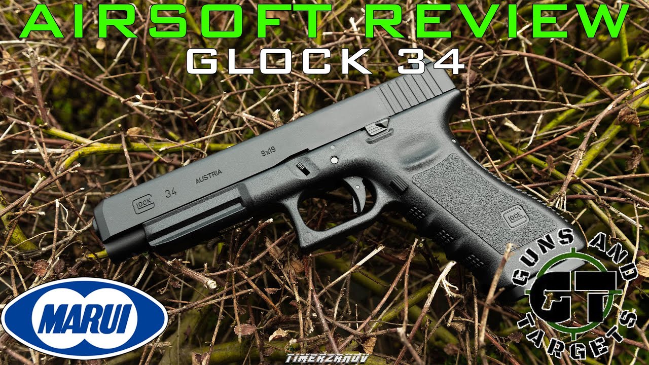 Airsoft Review #72 Glock 34 Tokyo Marui GBB (GUNS AND TARGETS)