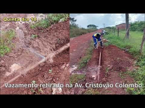 RESUMO SEMANAL - Acompanhe as principais ações e atividades realizadas pelo SAAE Codó, no período de 15/05 a 19/05.