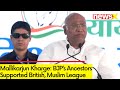 ‘BJP’s Ancestors Supported British, Muslim League | Kharge Counters PM Modi On Manifesto | NewsX