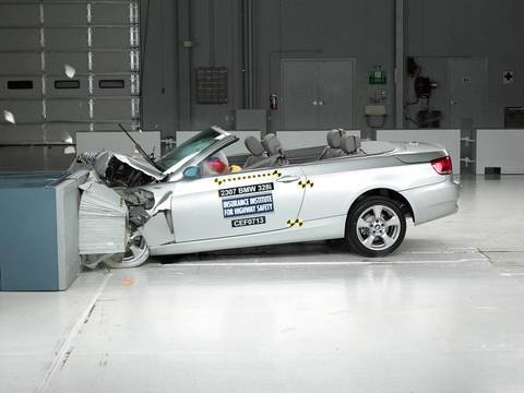 Videó törésteszt BMW 3-as Cabrio E93 2007-2010