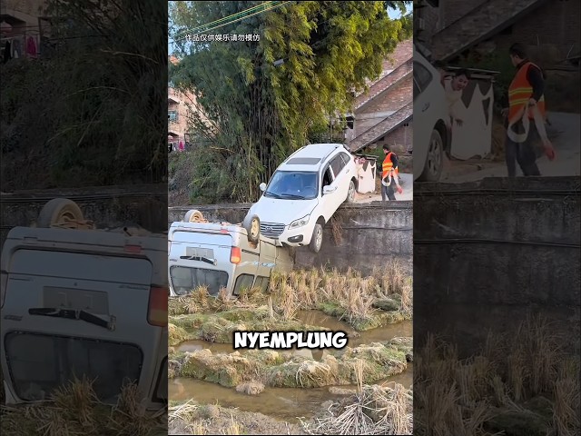 Mobil Nyemplung Lagi, Kok Bisa! 😱