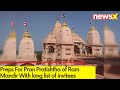 Preps on For Pran Pratishtha of Ram Mandir | Long List of Invitees for Consecration Ceremony