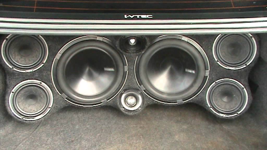 Honda bass speaker system #7