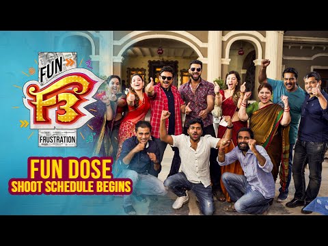 F3 Fun Dose - F3 shooting resumes in Hyderabad- Venkatesh, Varun Tej- Dil Raju F3 Fun Dose - F3 shooting resumes in Hyderabad- Venkatesh, Varun Tej- Dil Raju