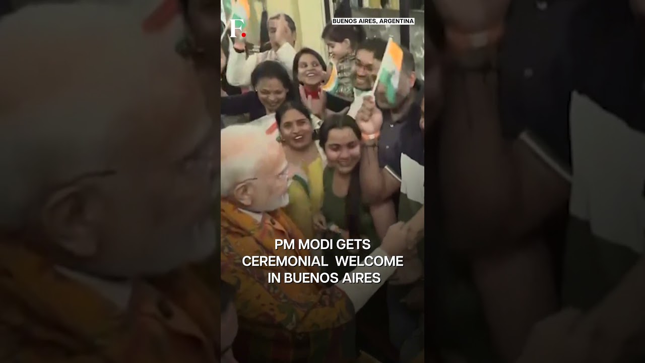 Argentina: PM Modi Gets Ceremonial Welcome, Meets Indian Diaspora | N18G