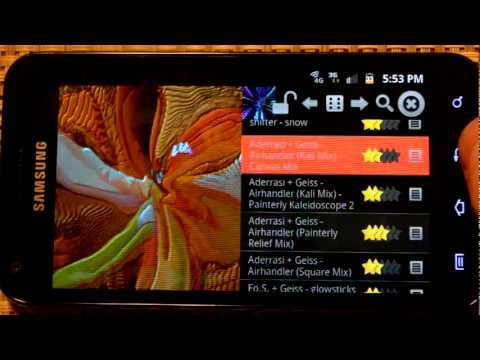 projectm music visualizer video