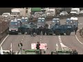 LIVE: French farmers block entrance to Europes largest wholesale produce market  - 00:00 min - News - Video