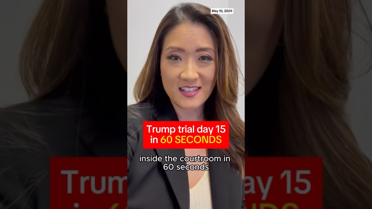 Trump trial day 15 in 60 seconds