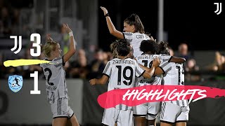 Juventus Women Seal Round 2 UWCL Spot | Juventus Women 3-1 Kiryat Gat