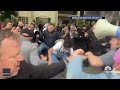 Protests over Pride Month at California school board meeting turn violent  - 01:59 min - News - Video