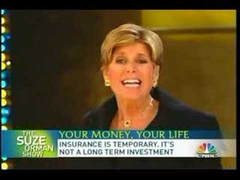 Susan Orman on Life Insurance
